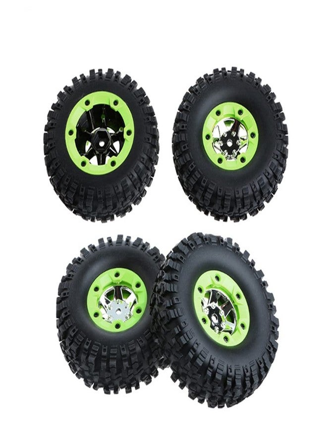 KingVal Replacement 2PCS Left + 2PCS Right Wheel Tyre Tire RC Parts Compatible with WLtoys 12428 12427 124006 1/12 RC Car - Image 5